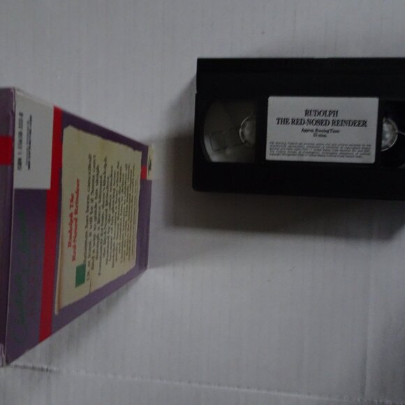 Rudolph the Red Nosed Reindeer - VHS Tape - 1989 Sung and Told by Burl Ives - Picture 4 of 4